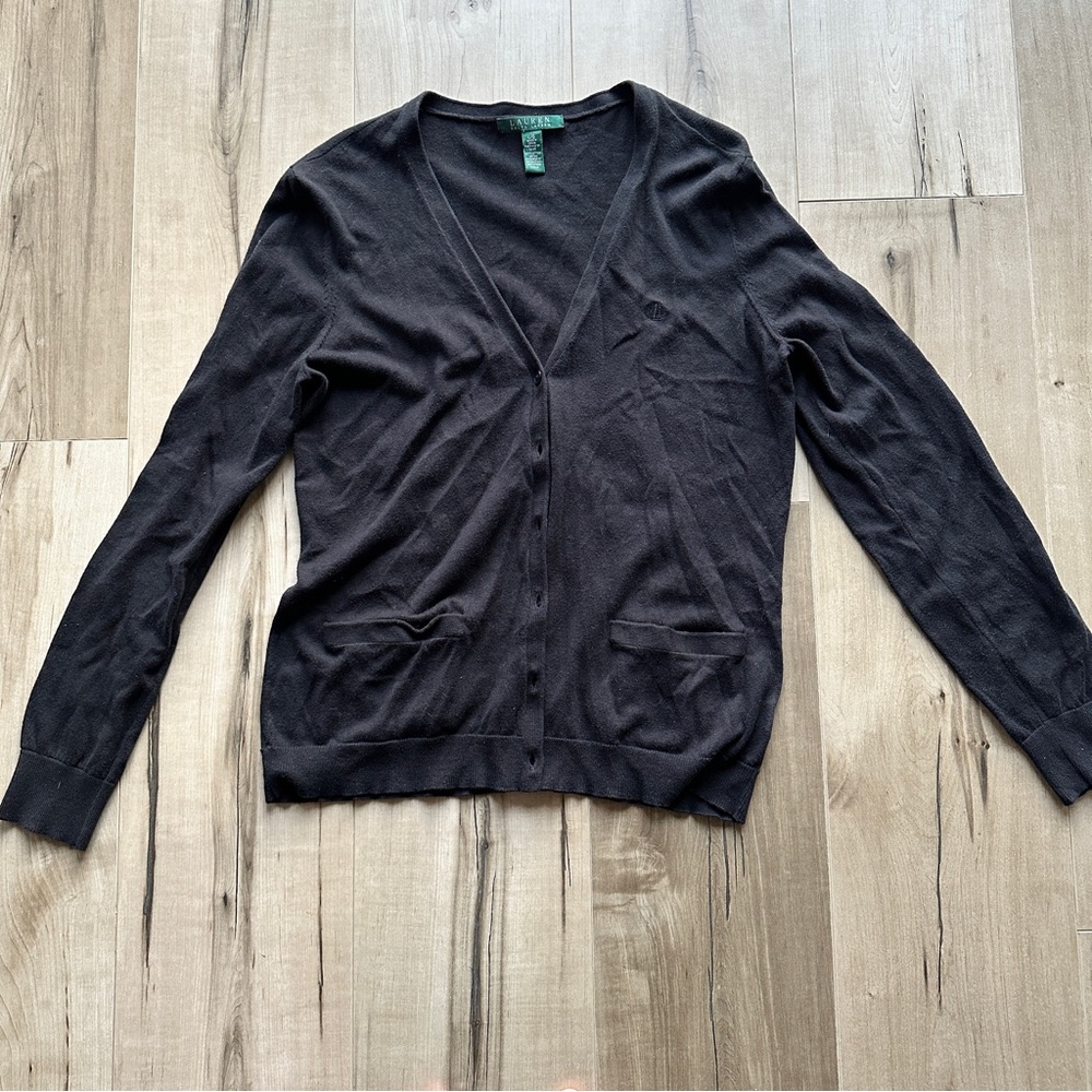 Lauren Black Cardigan
